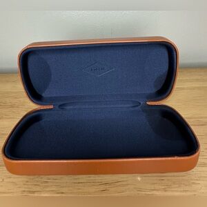 Fossil‎ brown tan eyeglasses hard case